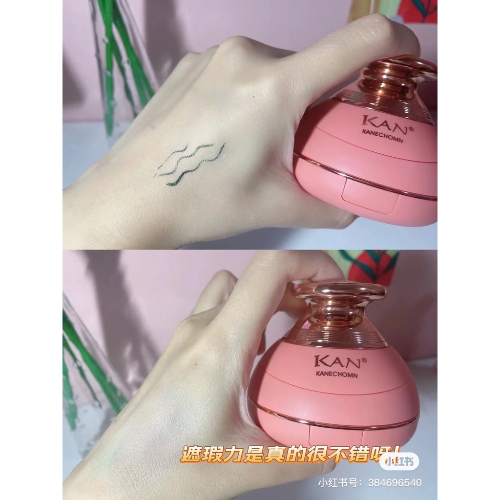 Phấn nước BB che khuyết điểm dưỡng ẩm làm sáng da kháng nước lâu trôi