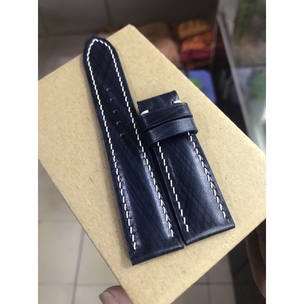 Dây da đồng hồ Handmade da bò Pullup nhập khẩu