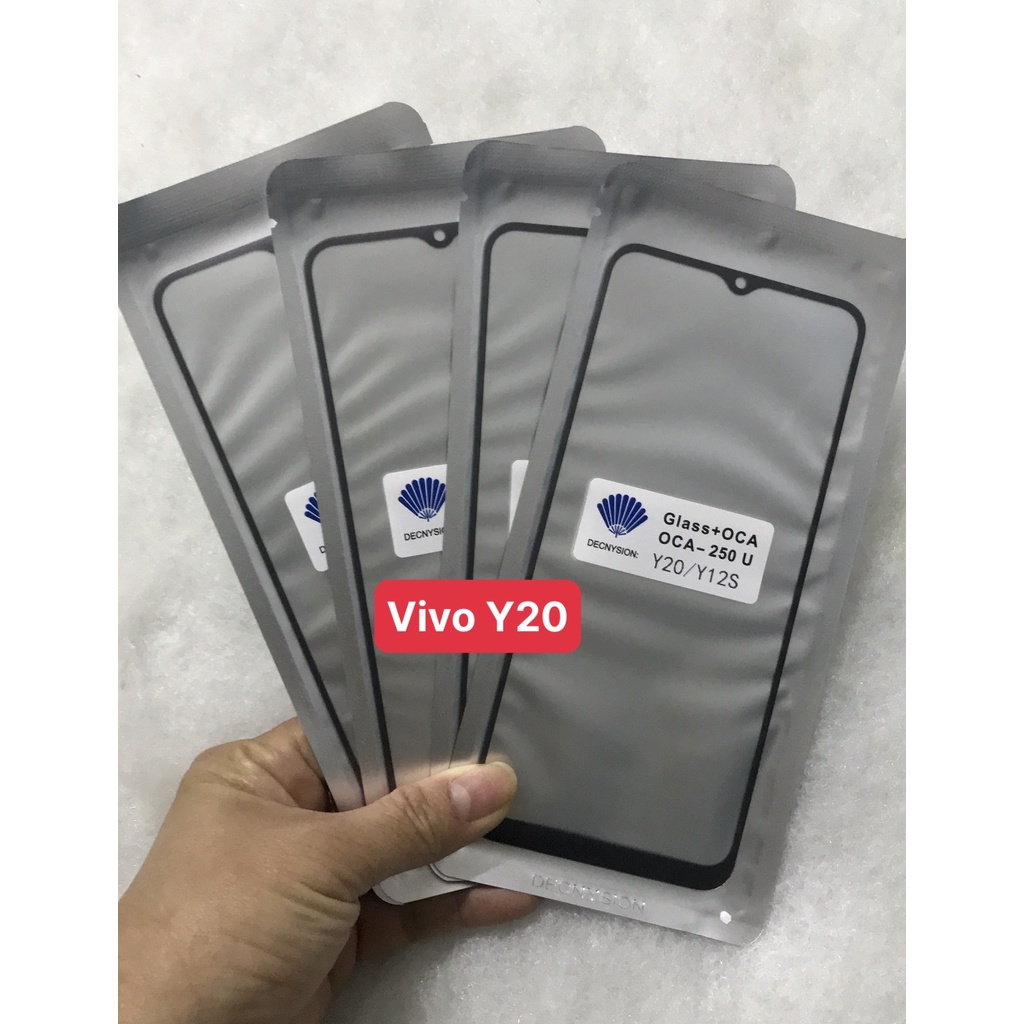 Kính ép màn hình sẵn keo Vivo Y20 / Y20s / Y12s