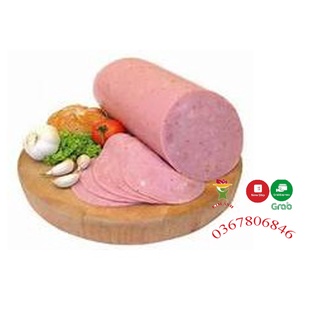XÚC XÍCH TỎI XÔNG KHÓI - Smoked garlic sausage - CON HEO VÀNG - 1 kg/ cây - ( NOWSHIP - GRABEXPRESS )