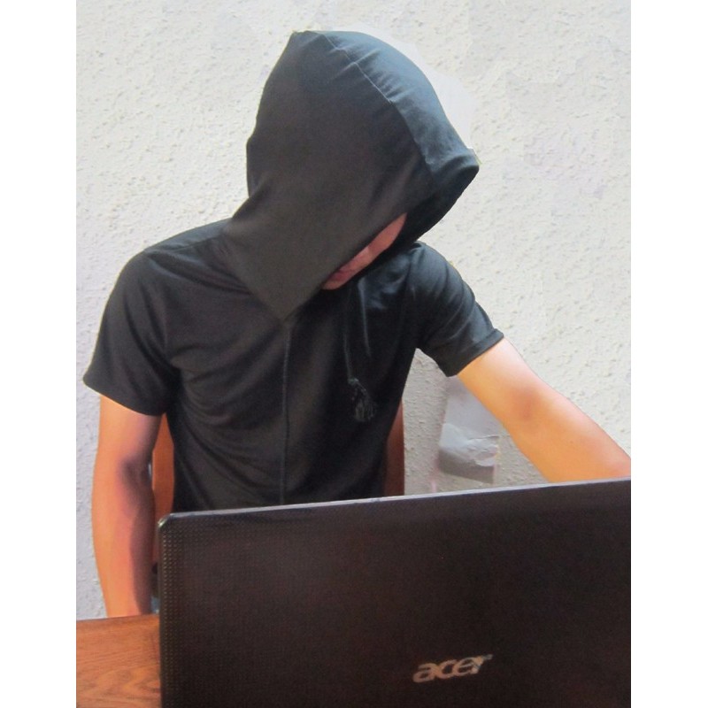 ÁO THUN HOODIE LAI BẦU PHỐI ZIP EO