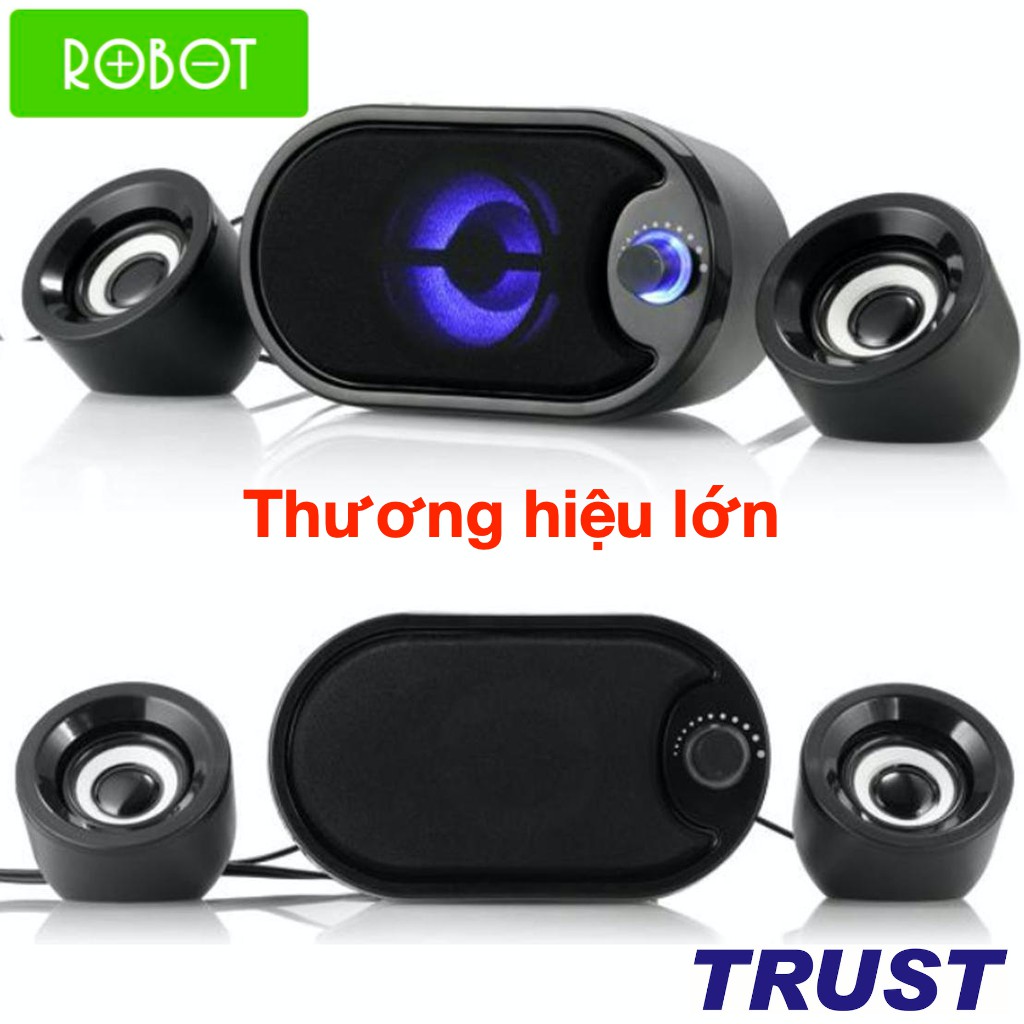 Giá Tốt-Loa máy tính laptop Âm thanh trung thực sống động - Robot RS170 -Hàng chính hãng