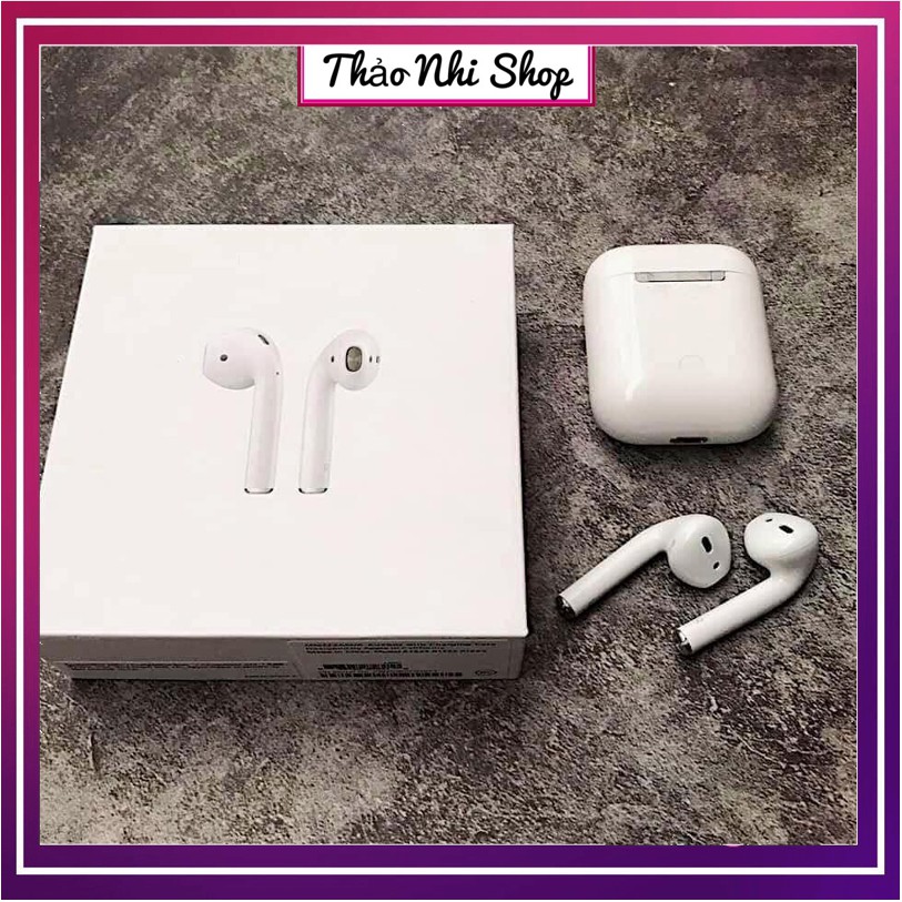 [AIRPODS 2]Tai nghe Bluetooth TWS Phiên Bản Cao Cấp - Dùng cả IOS và Android BAỎ HÀNH 3 THÁNG 1 ĐỔI 1