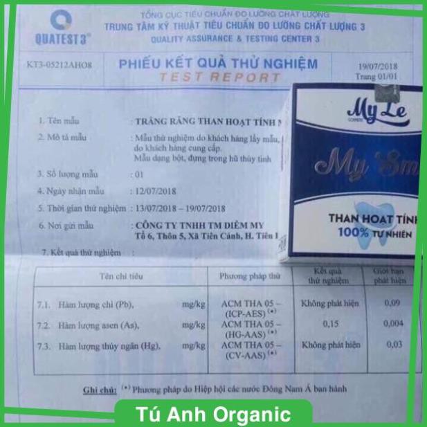 [HÀNG CHÍNH HÃNG] Trắng răng My Smile 70g, làm trắng răng an toàn, cách làm trắng răng hiệu quả