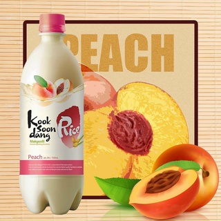 Nước Gạo Lên Men Makgeolli Vị Đào | Vị Chuối | Vị Nho 750ML