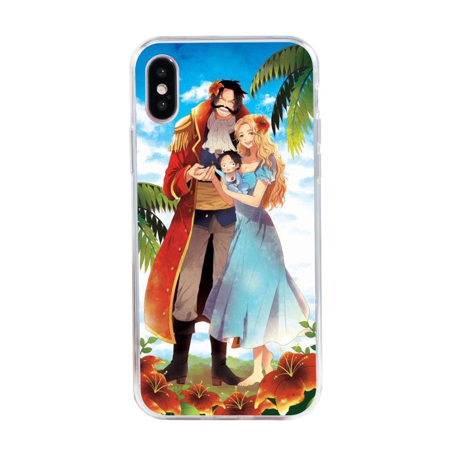 Ốp Điện Thoại TPU Silicon Mềm Hình Anime One Piece Cho iphone x iphone xs 11 pro