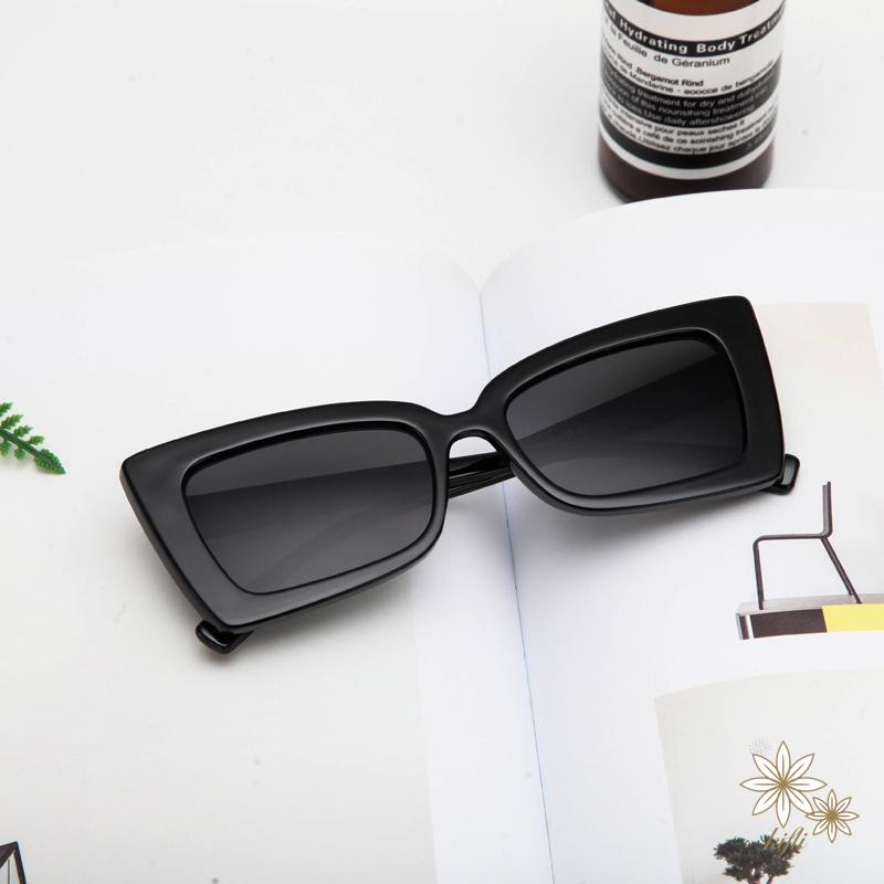 Kính Râm Gọng Vuông Thời Trang Phong Cách Retro