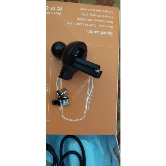 [ HOT 2022 ] Kẹp điện thoại ô tô thông minh cửa gió điều hòa ,kẹp điện thoại đa năng tích hơp sạc không dây xoay 360 độ | BigBuy360 - bigbuy360.vn