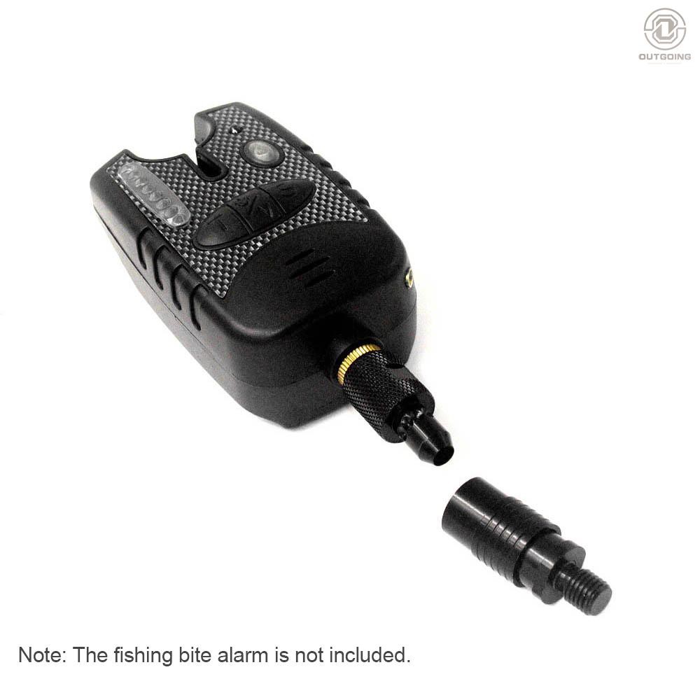 A&D 4pcs Fishing Rod Pod Connector Quick Release Bite Alarm Fishing Bank Stick Support Hold Connector