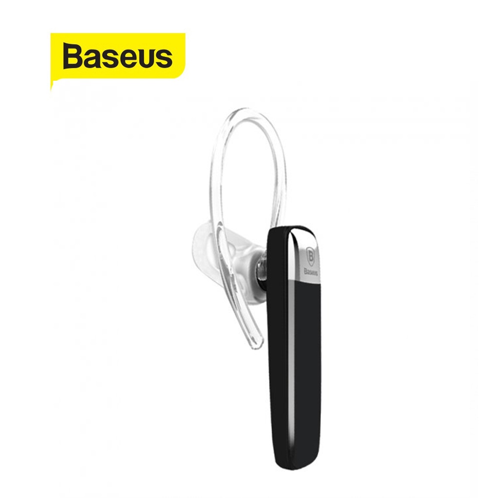 Tai nghe Bluetooth 4.1 Baseus Timk Series chất liệu ABS cao cấp pin 55mAh chống ồn kèm micrô thoại