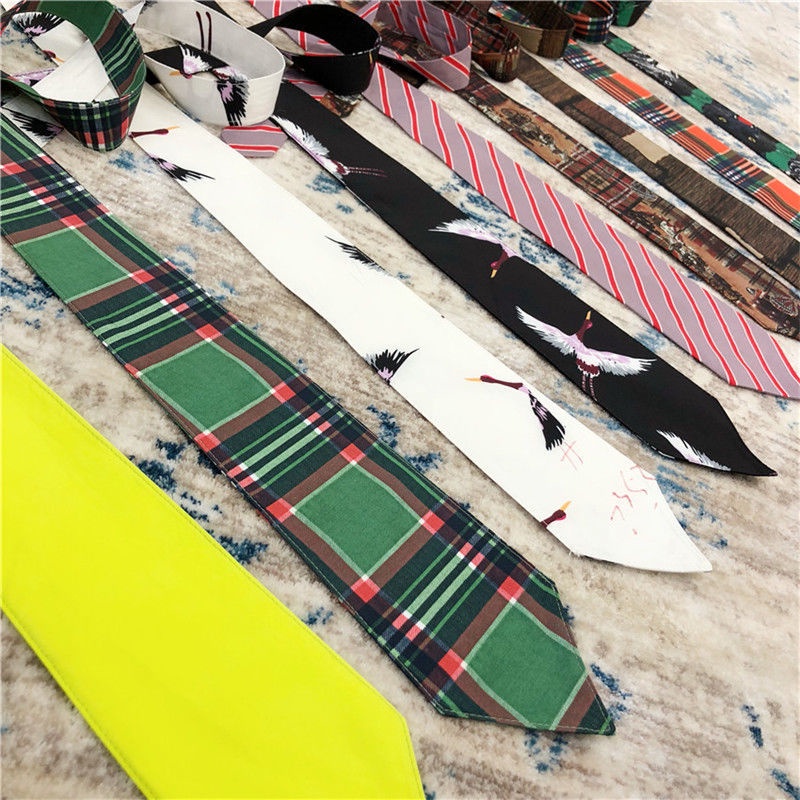 Cà vạt sơ mi kiểu retro dễ phối đồ phong cách Harajuku Hong Kong dành cho nữ