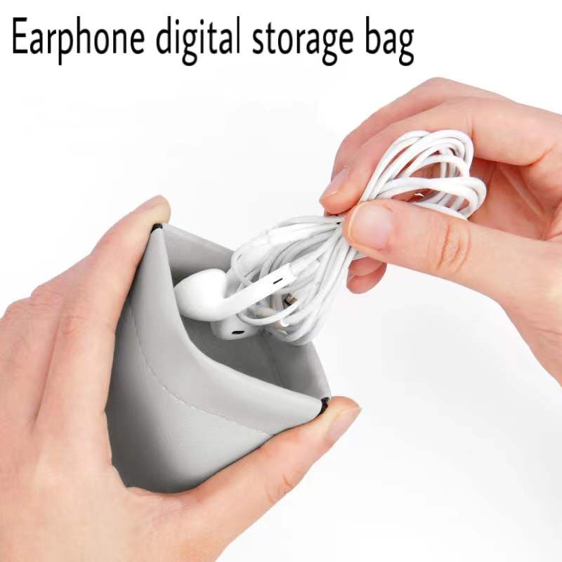 Hộp Đựng Phụ Kiện Điện Tử/Tai Nghe/Dây Cáp Mini Mang Đi Du Lịch Tiện Lợi