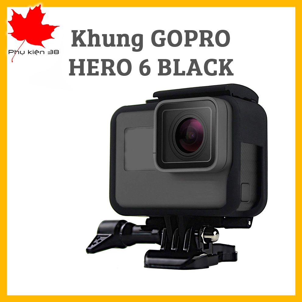 Khung Gopro Hero 6 Black - Khung nhựa bảo vệ cho camera actioncam Gopro - Bộ phụ kiện gopro 6