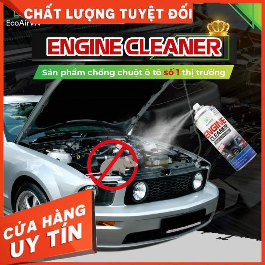 [Mẫu mới] Xịt khoang động cơ - Tinh dầu đuổi chuột ôt ô - Chống chuột xe hơi - Tinh dầu chống chuột