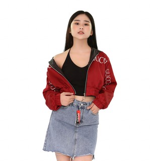 [Hàng Mới] Áo Khoác Phi Lụa Thêu Cực Xinh Form Lửng