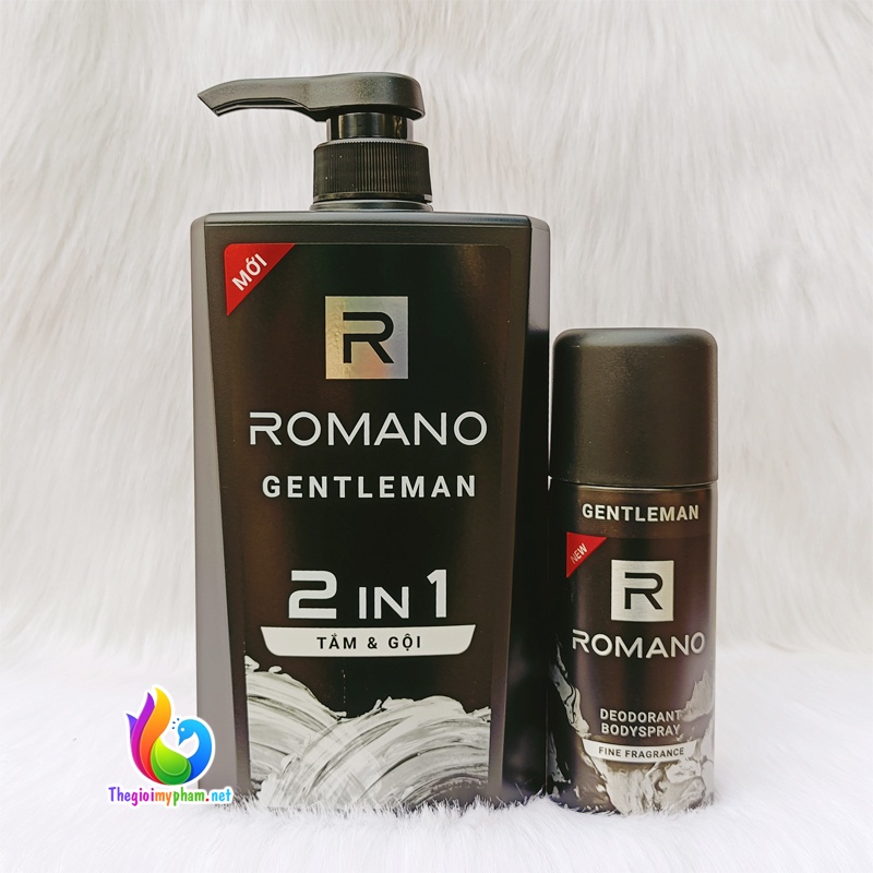 Combo Hương Nước Hoa Romano Gentleman