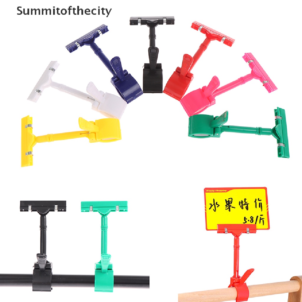 Giá Đỡ Kẹp Thẻ Quảng Cáo Tiện Dụng Cho Siêu Thị