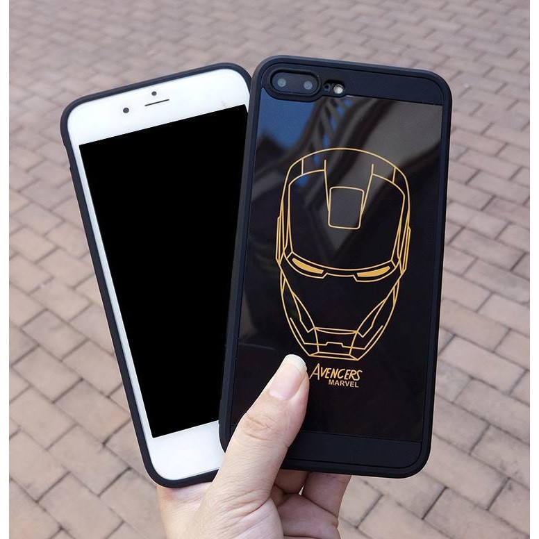 Ốp Tráng Gương Ironman vs Batman