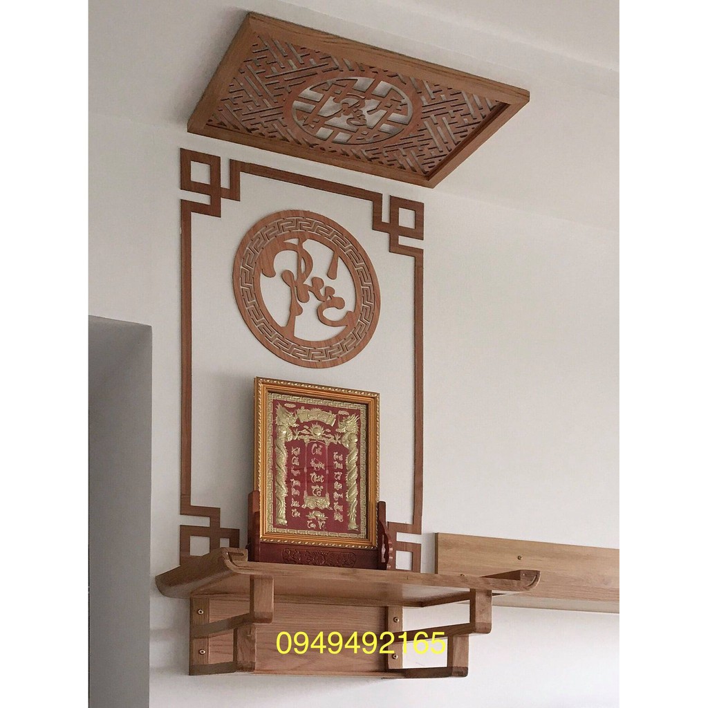 Tấm chống ám khói bàn thờ gia tiên 40x60