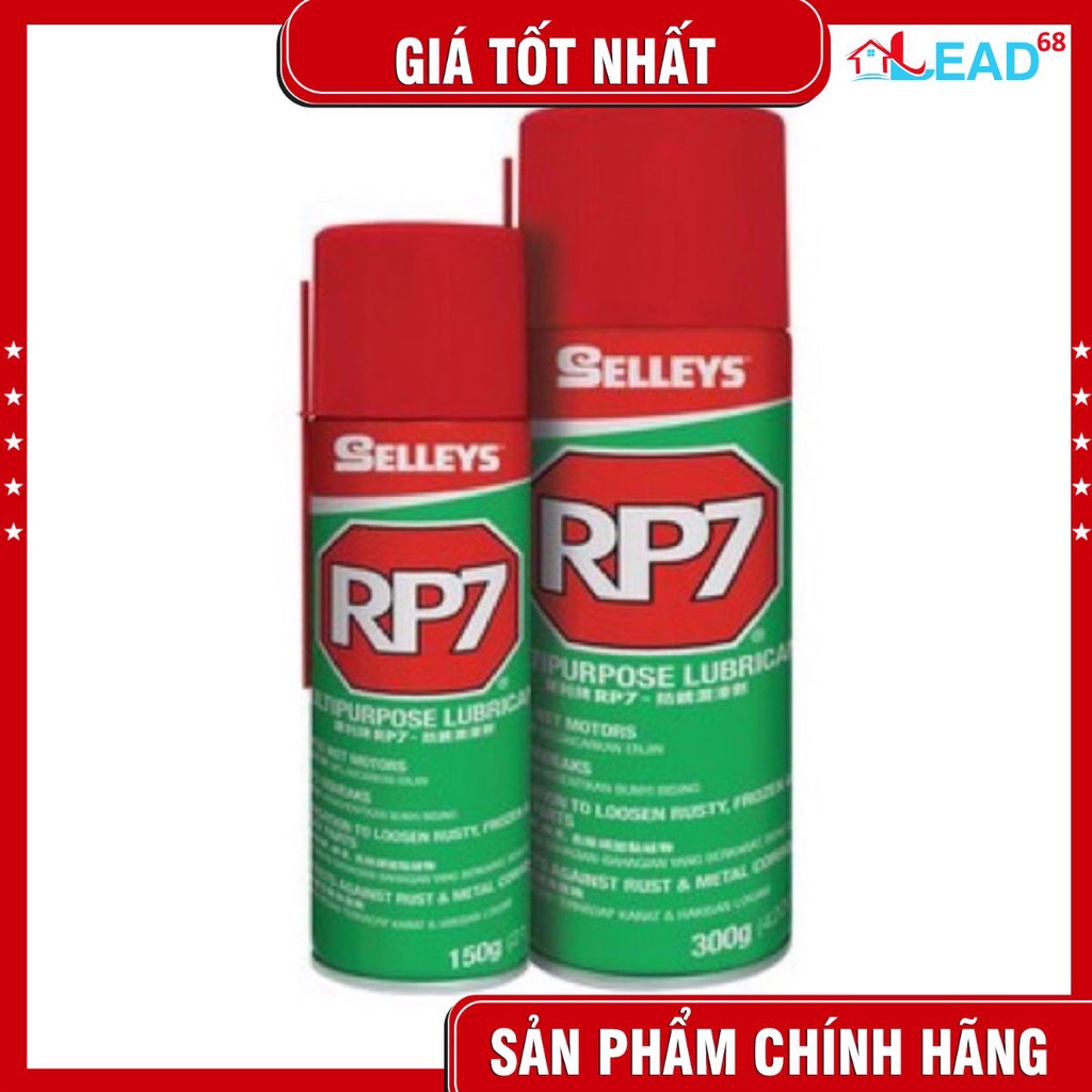 Chai sịt chống rỉ sét RP7- Dầu xịt đa năng,bôi trơn động cơ..