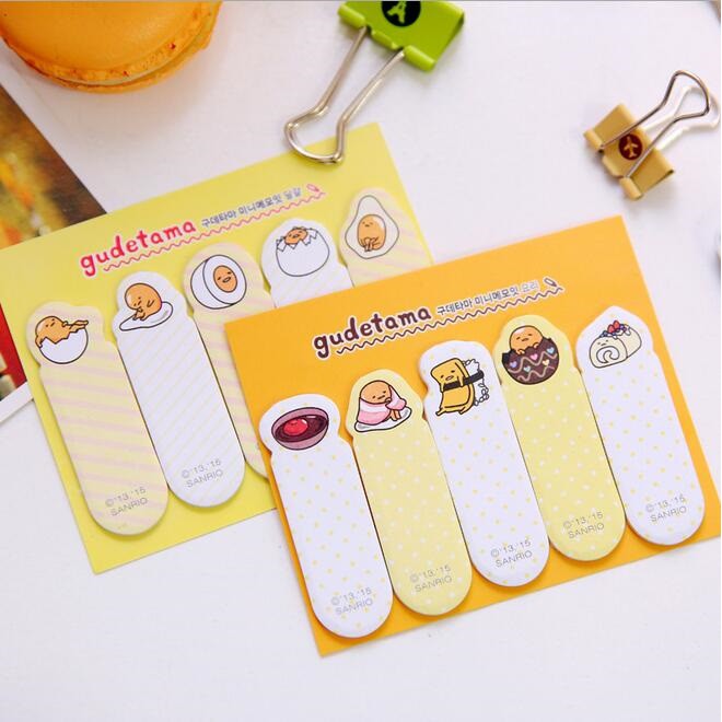 BOOKMARK TRỨNG LƯỜI GUDETAMA