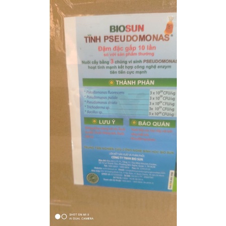 Chế phẩm Pseudomonas phòng trừ nấm bệnh hộp 1kg