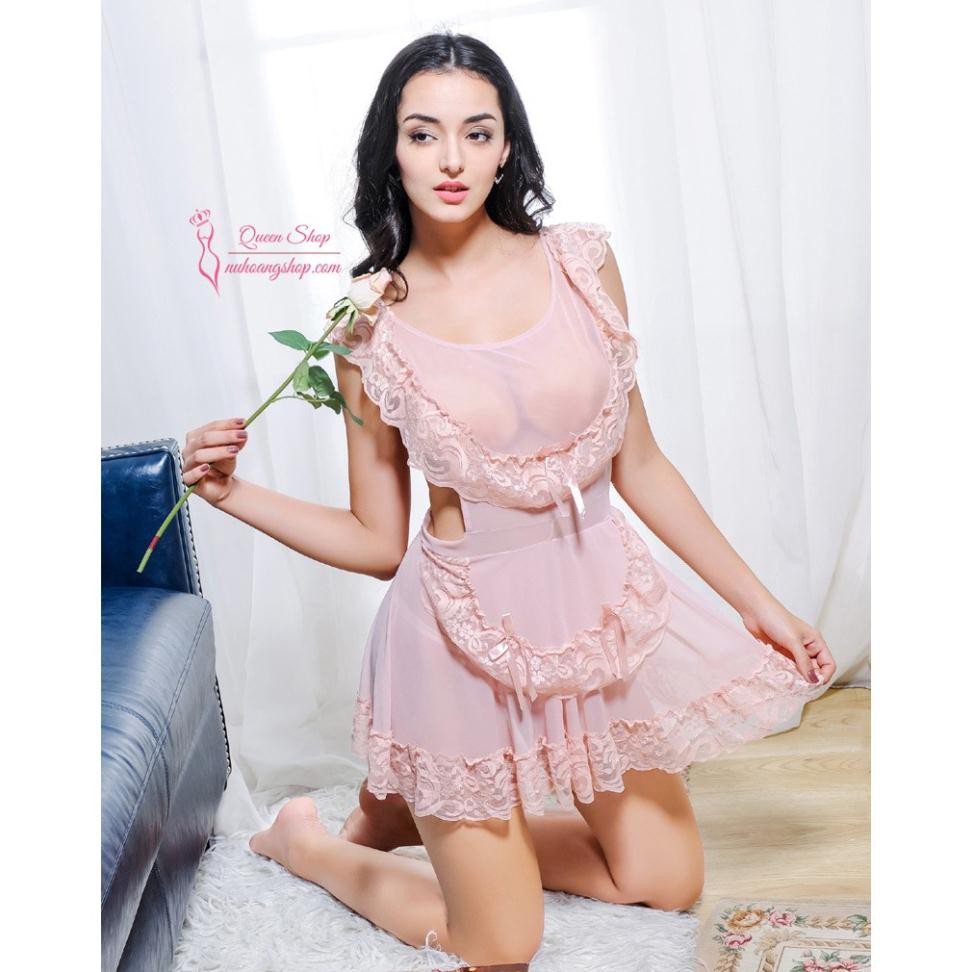 [Mềm mịn - Sang Chảnh] Váy ngủ sexy VAY320- váy ngủ gợi cảm cho người đẹp | BigBuy360 - bigbuy360.vn