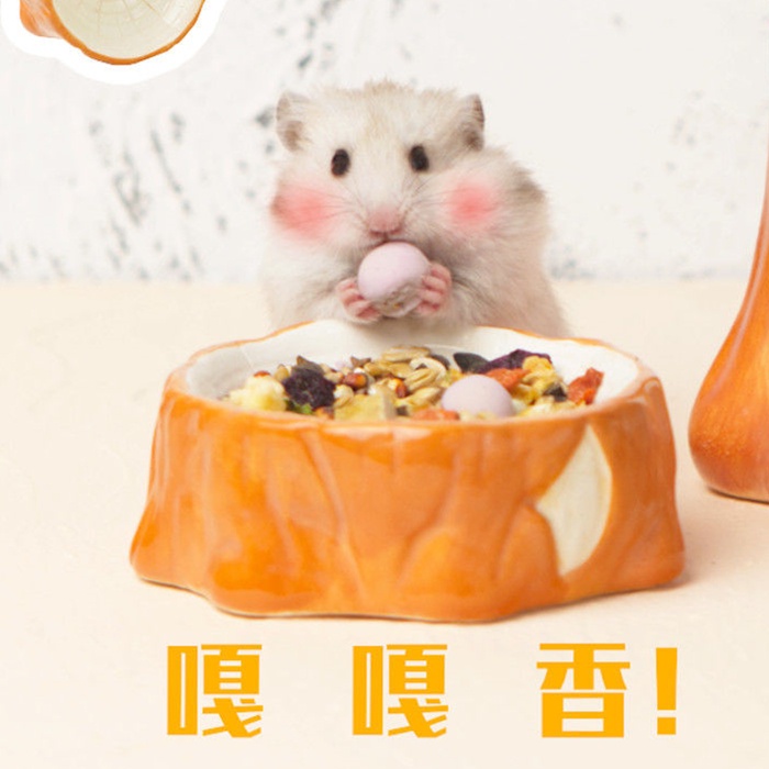 Thú cưng nhỏ Hamster Chim gốm làm mát mùa hè Chống say nắng Ổ chuột nhỏ Windproof Hamster cung cấp lợn Hà Lan Hoa Chi Chuột Vật nuôi gấu vàng Sản phẩm làm cảnh Hamster Nhà gốm