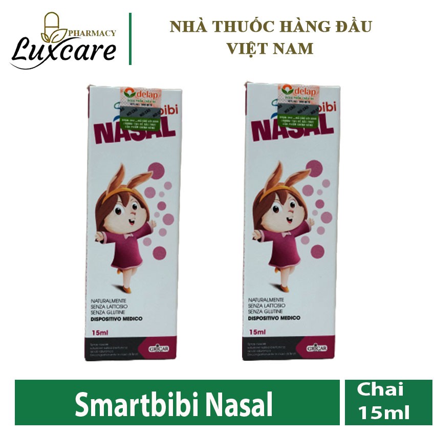 Smartbibi Nasal 15ml Hỗ trợ làm loãng dịch mũi - Luxcare