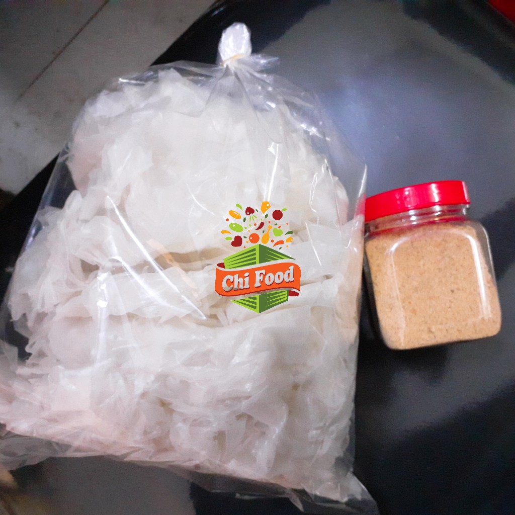 Bánh Tráng Rìa Phơi Sương Loại 1 Dẻo Mềm Tặng Kèm Hũ Muối Tôm Nhuyễn 100GR Thơm Ngon! Đặc Sản Tây Ninh Ăn Là Ghiền | BigBuy360 - bigbuy360.vn