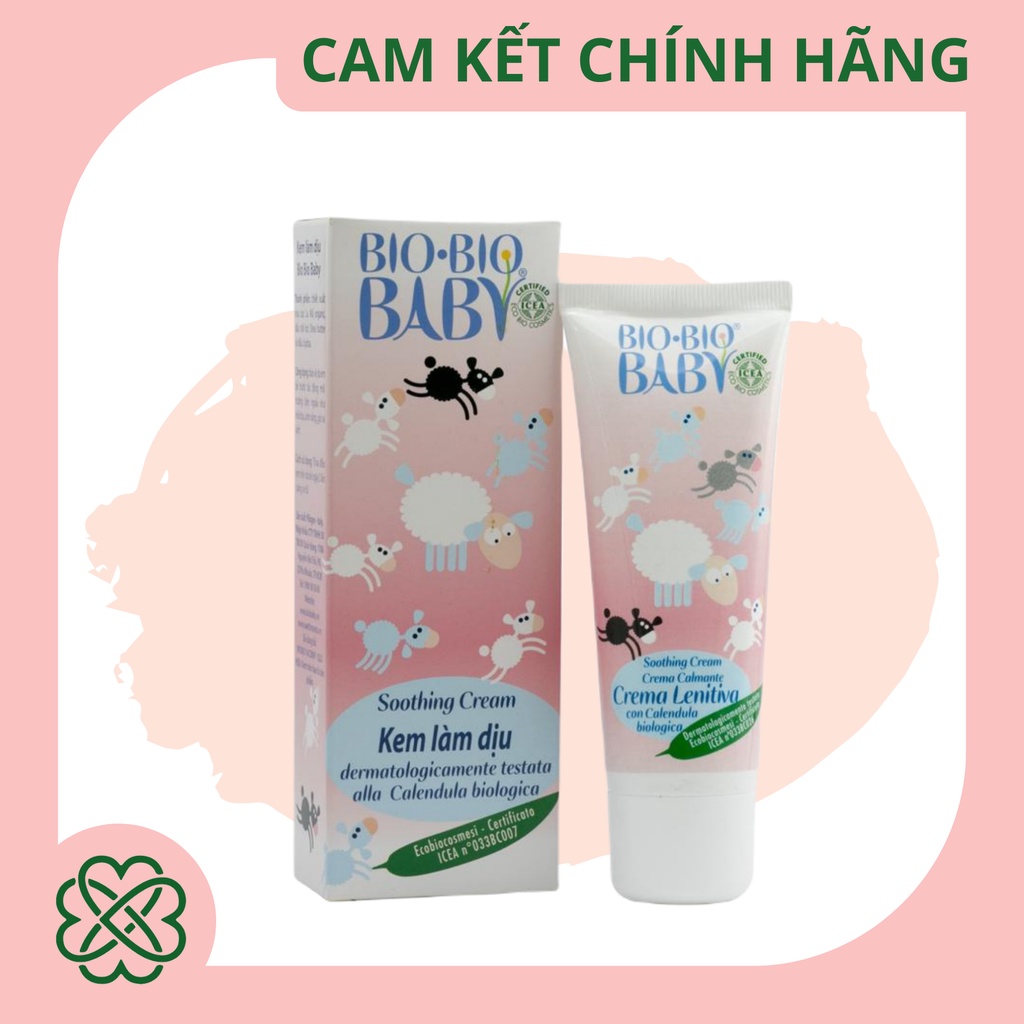 KEM THÊM ẨM VÀ LÀM DỊU HỮU CƠ BIO BIO BABY – 100ML