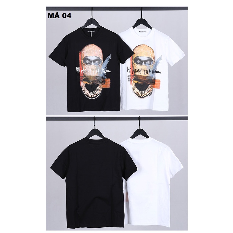 Áo from rộng nam nữ ALDV in hình mặt người vải cotton nhiều mẫu chuẩn áo thun unisex tay lỡ cổ tròn Nelly cộc tay