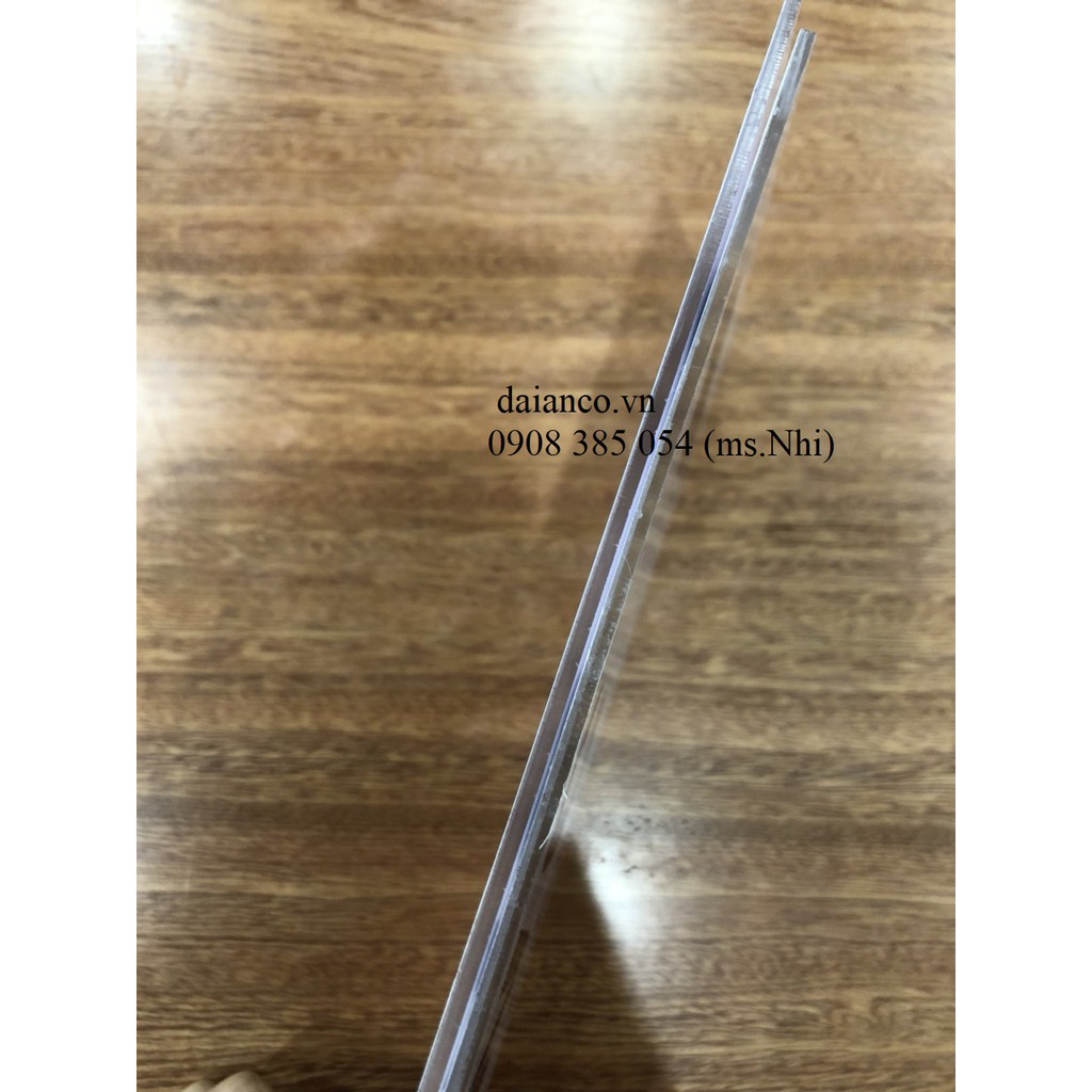 Biển báo hướng dẫn nhà vệ sinh - chất liệu mica 20x10cm