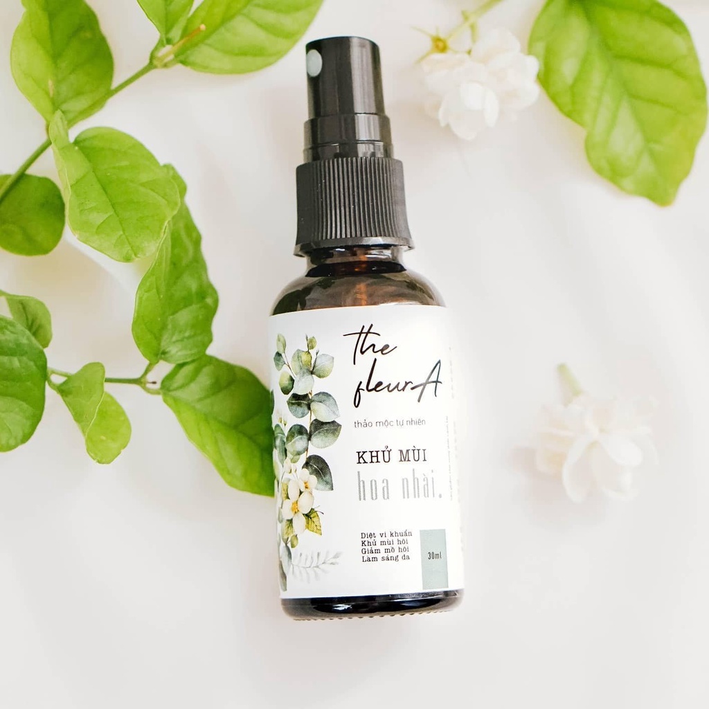 xịt khử mùi dưới cánh tay mùi hoa nhài cho nam và nữ