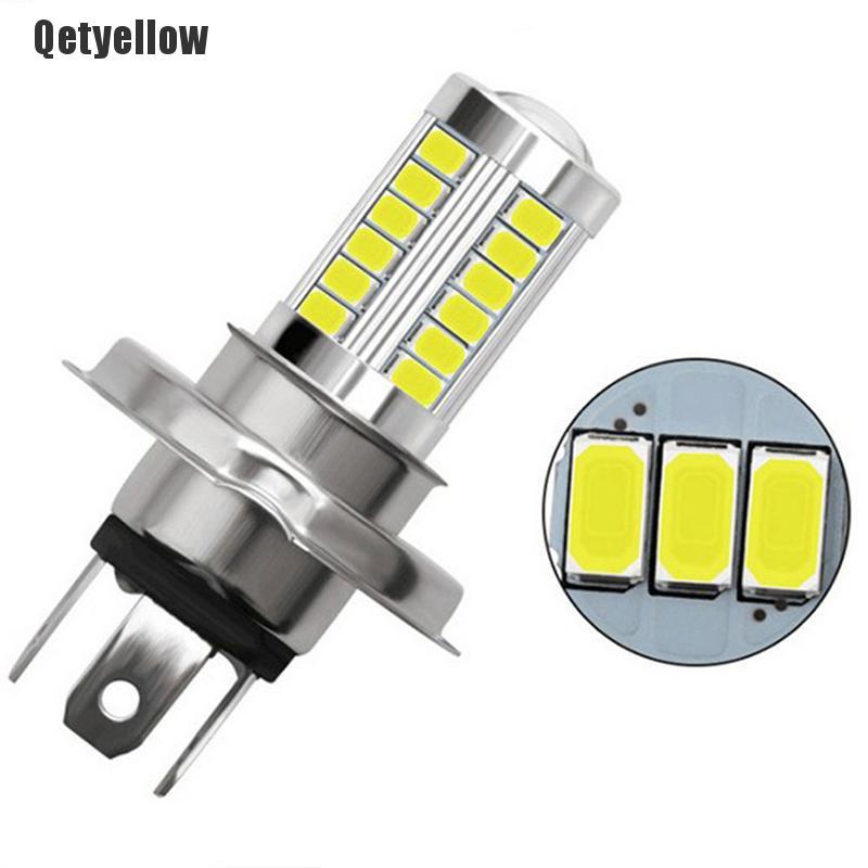 Đèn Pha Led H4 33 Smd 5630 5730 Màu Vàng Cho Xe Hơi
