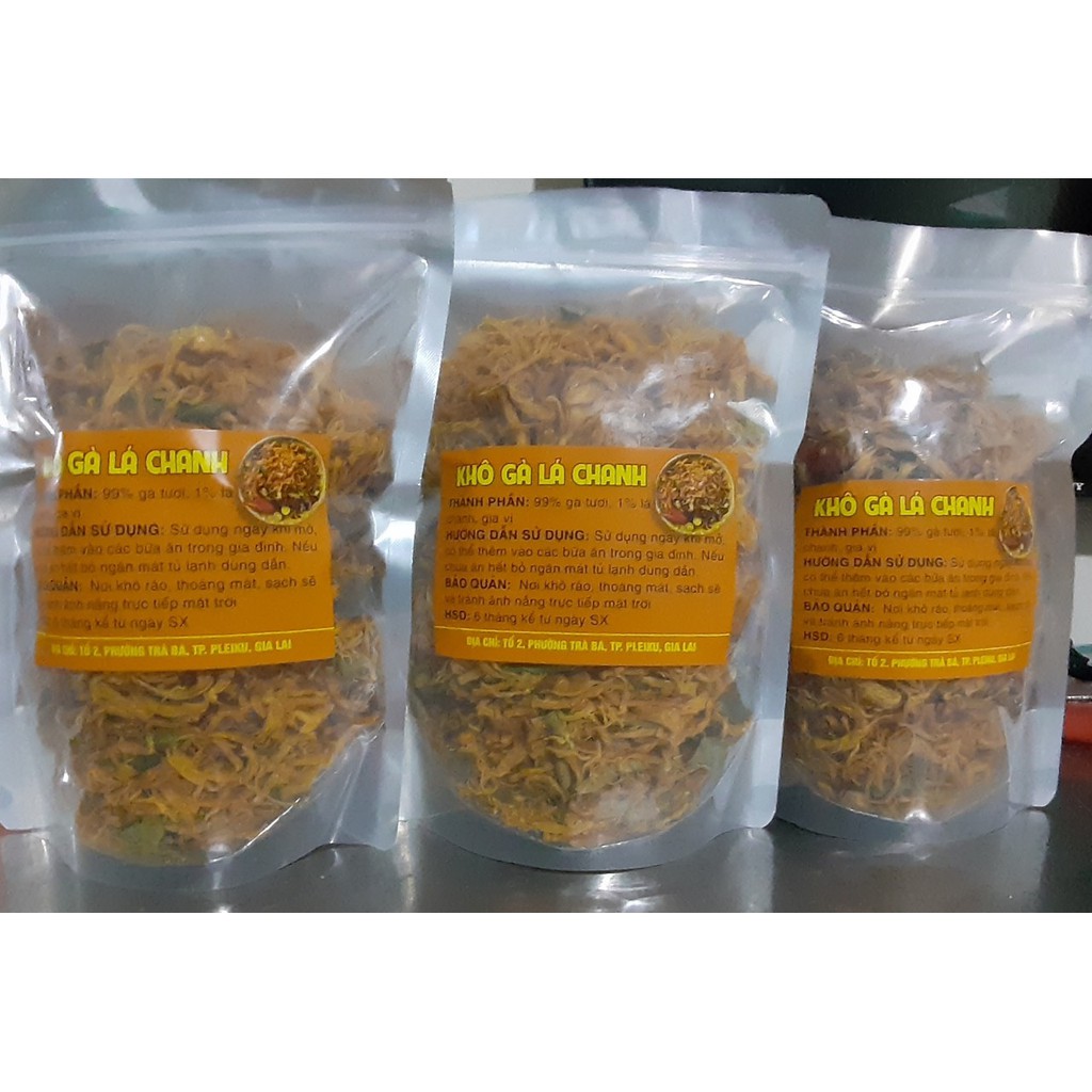 khô gà lá chanh, khô ga ta ngon, hàng nhà làm chuẩn ngon 1kg | WebRaoVat - webraovat.net.vn