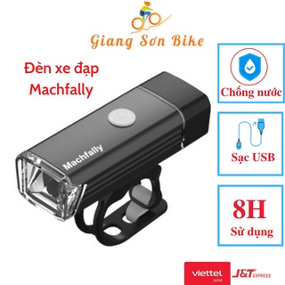 Đèn xe đạp machfally, đèn led gắn trước xe đạp siêu sáng, sạc usb, chống nước- giang sơn bike