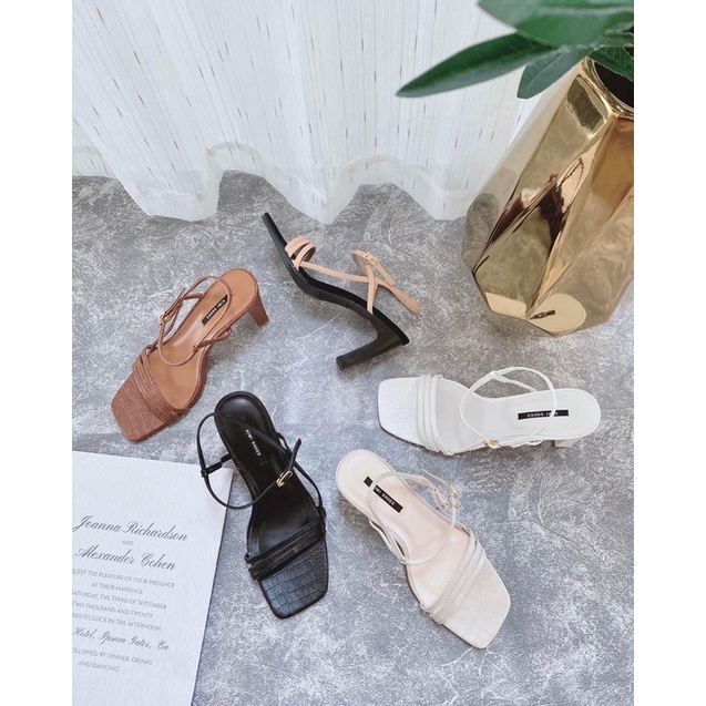 Sandal 3 dây ngang(ẢNH THẬT SHOP CHỤP TRÊN NỀN )