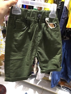Quần jean lửng bé trai