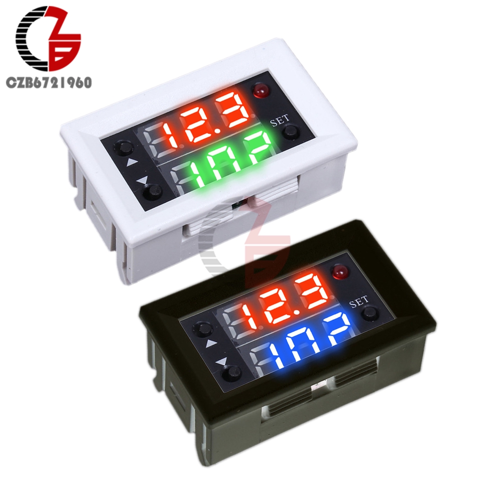 DDC-331 DC12V LED Display Digital Delay Timer Relay Module - Adjustable Control Switch