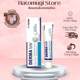 Gel giảm mụn mờ thâm derma forte 15g