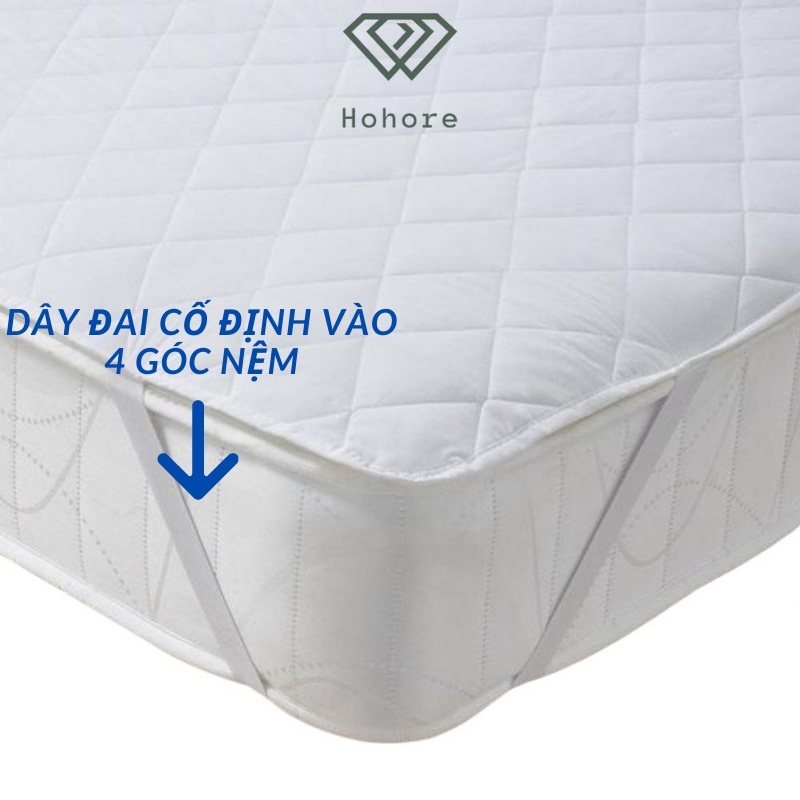 Tấm trải bảo vệ nệm Riotex bảo vệ nệm không bị ẩm mốc xuống cấp, tăng độ êm ái cho nệm đủ kích thước