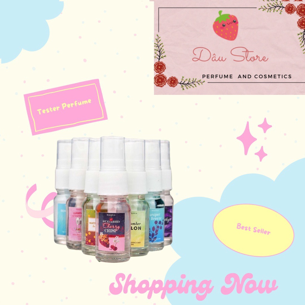 Body mist xịt thơm toàn thân hương nước hoa Victoria Secret 10ml Ver 6