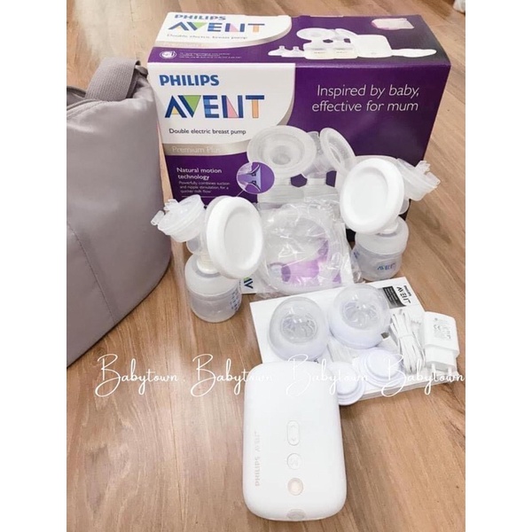 MÁY HÚT SỮA ĐIỆN ĐÔI PHILIPS AVENT EUREKA PREMIUM PLUS TRẮNG SCF394/11