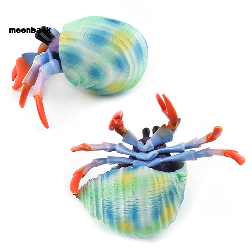 Mô Hình Đồ Chơi Chú Cua Biển Bằng PVC Để Bàn Trang Trí