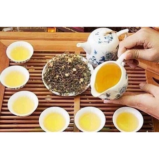 Trà sơn mật hồng sâm