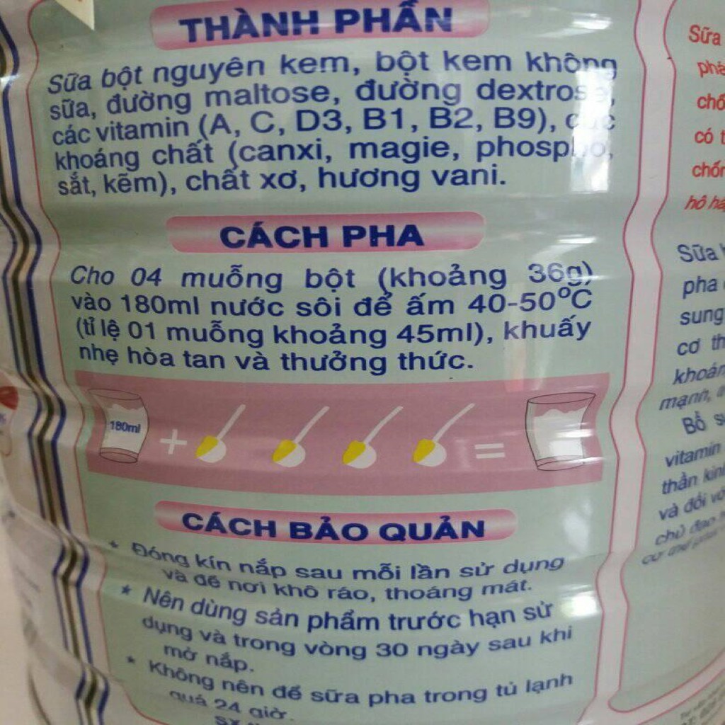 Sữa Goldlay dinh dưỡng đầy đủ và cân đối dành cho mọi lứa tuổi lon 900g (date mới)