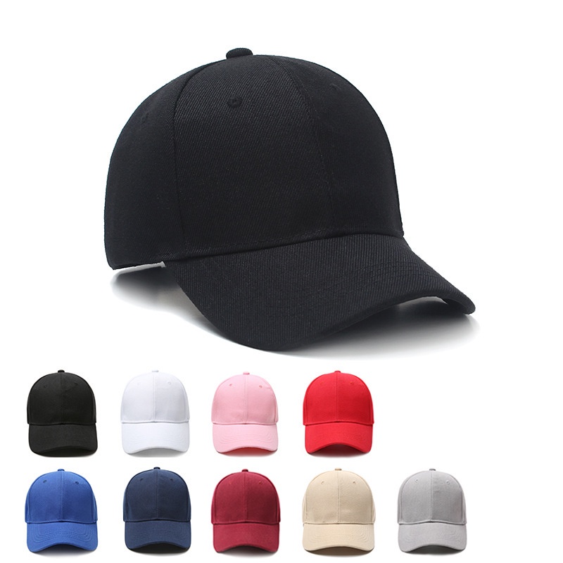 Mũ nón lưỡi trai nam nữ unisex nhiều màu chất liệu thoáng mát mùa hè phong cách Ulzzang Hàn Quốc , M18 - BONMIE
