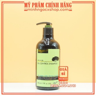 Argana Dầu Gội Dầu Xả Argana Kiểm Soát Dầu 500ML Chính Hãng Mẫu 2019