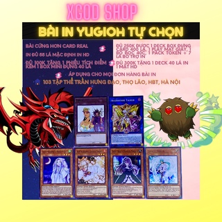 [In Bài] YugiOh theo yêu cầu tặng kèm Mat giấy